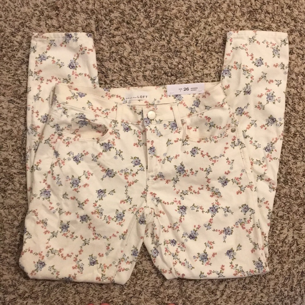 Loft skinny jeans